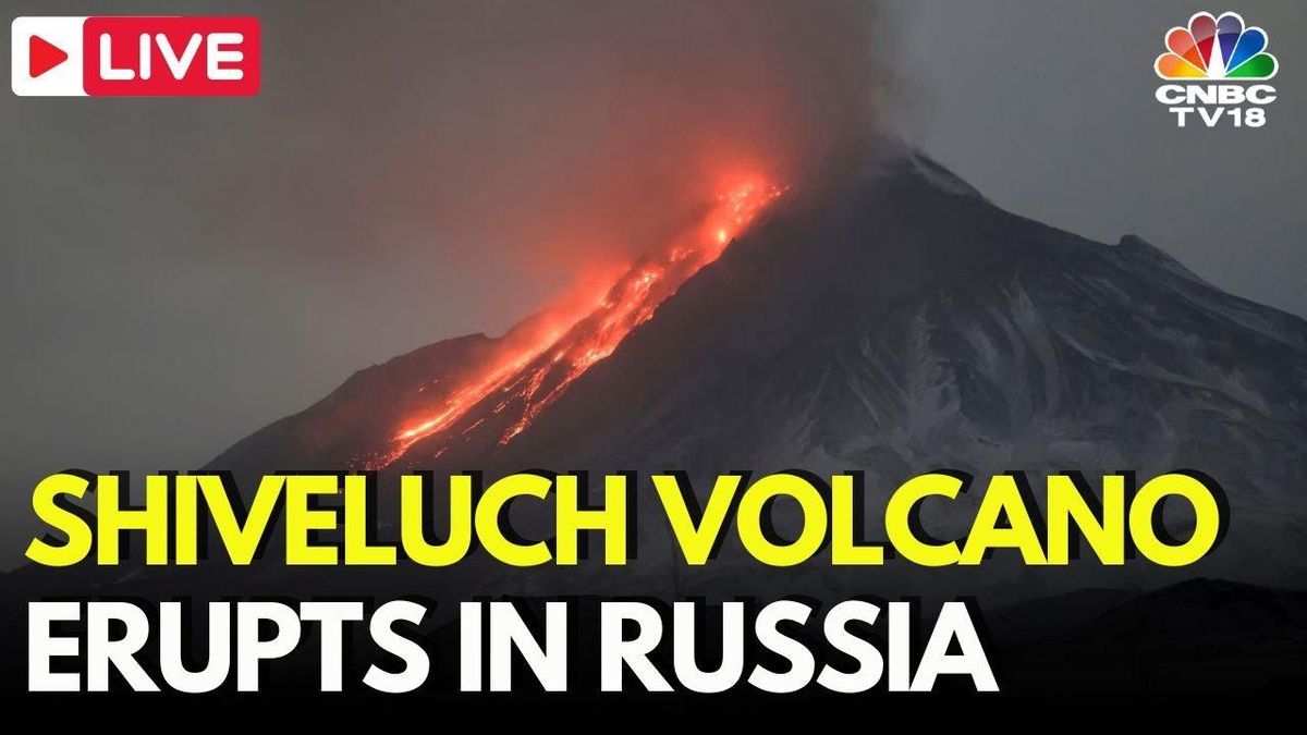 Volcano Eruption Follows Major Earthquake In Russia