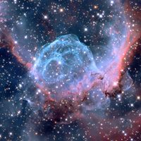  Thor's Helmet Emission Nebula 