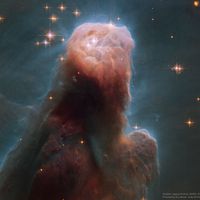  The Cone Nebula from Hubble 
