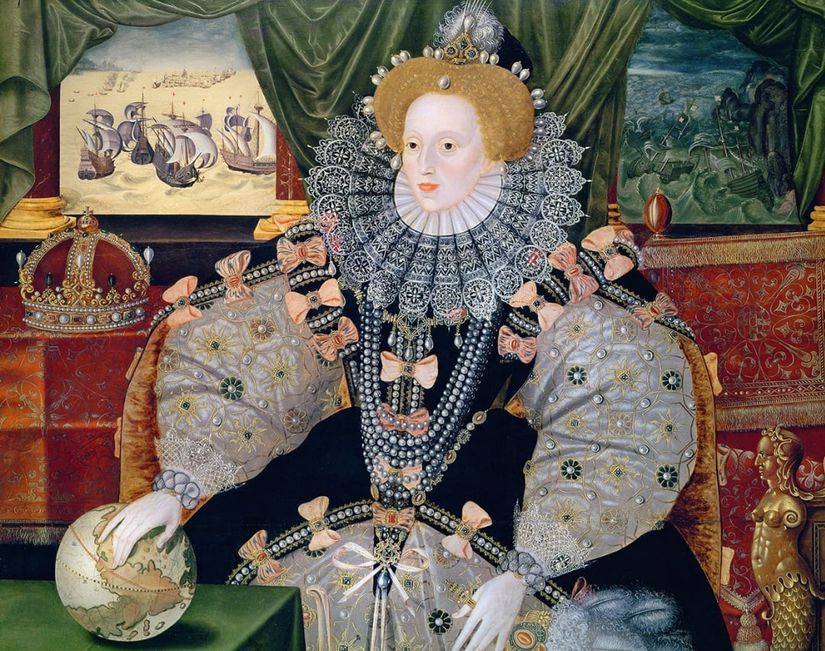 Kraliçe 1. Elizabeth'in armada portresi