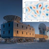  Cosmic Microwave Map Swirls Indicate Inflation 