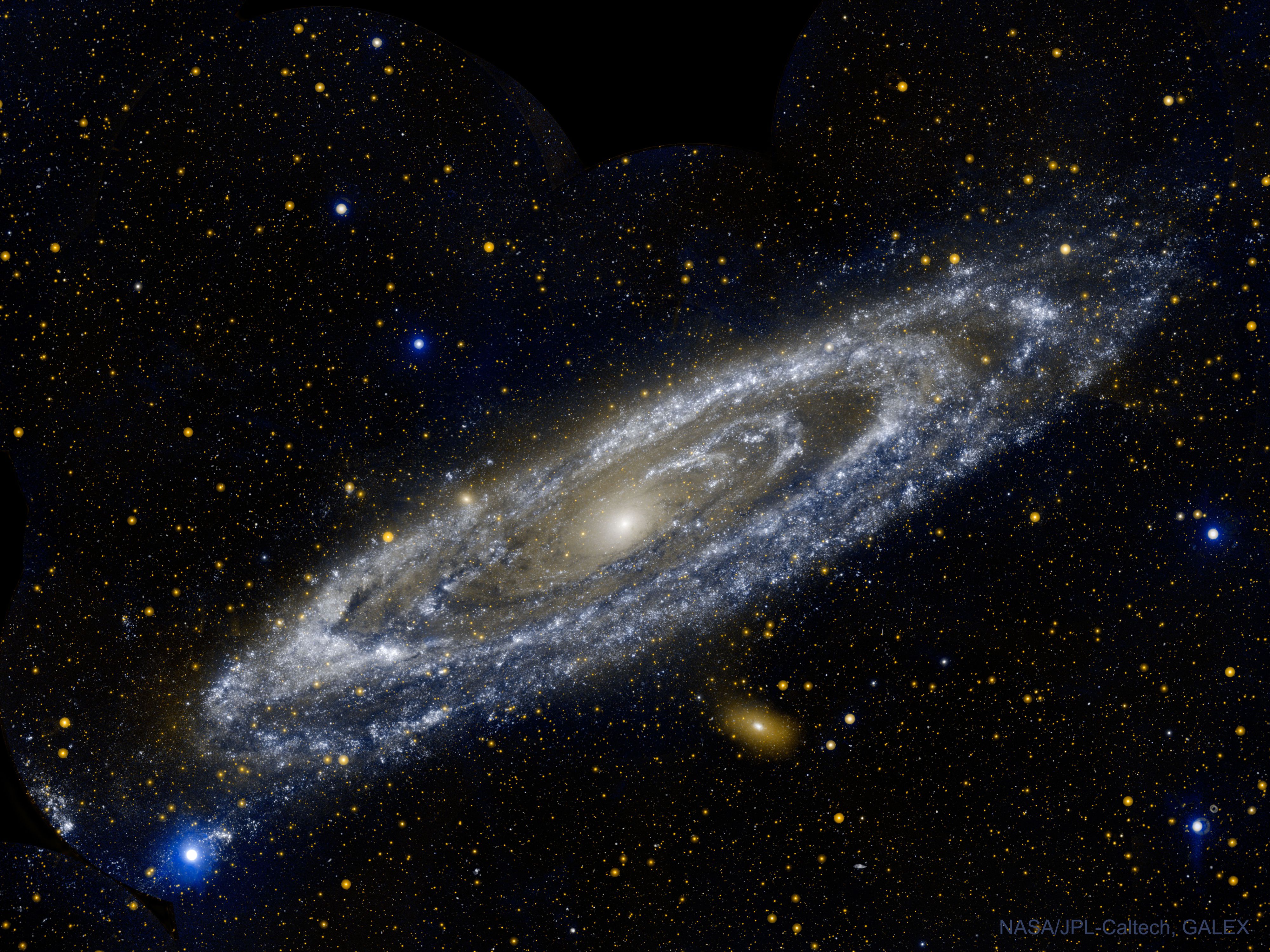 Morötesi Işıkta Andromeda Galaksisi