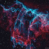  NGC 6995: The Bat Nebula 