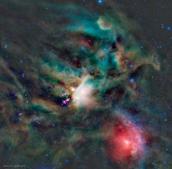 Rho Ophiuchi Bulutundaki Genç Yıldızlar