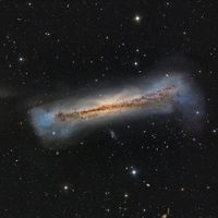  Portrait of NGC 3628 
