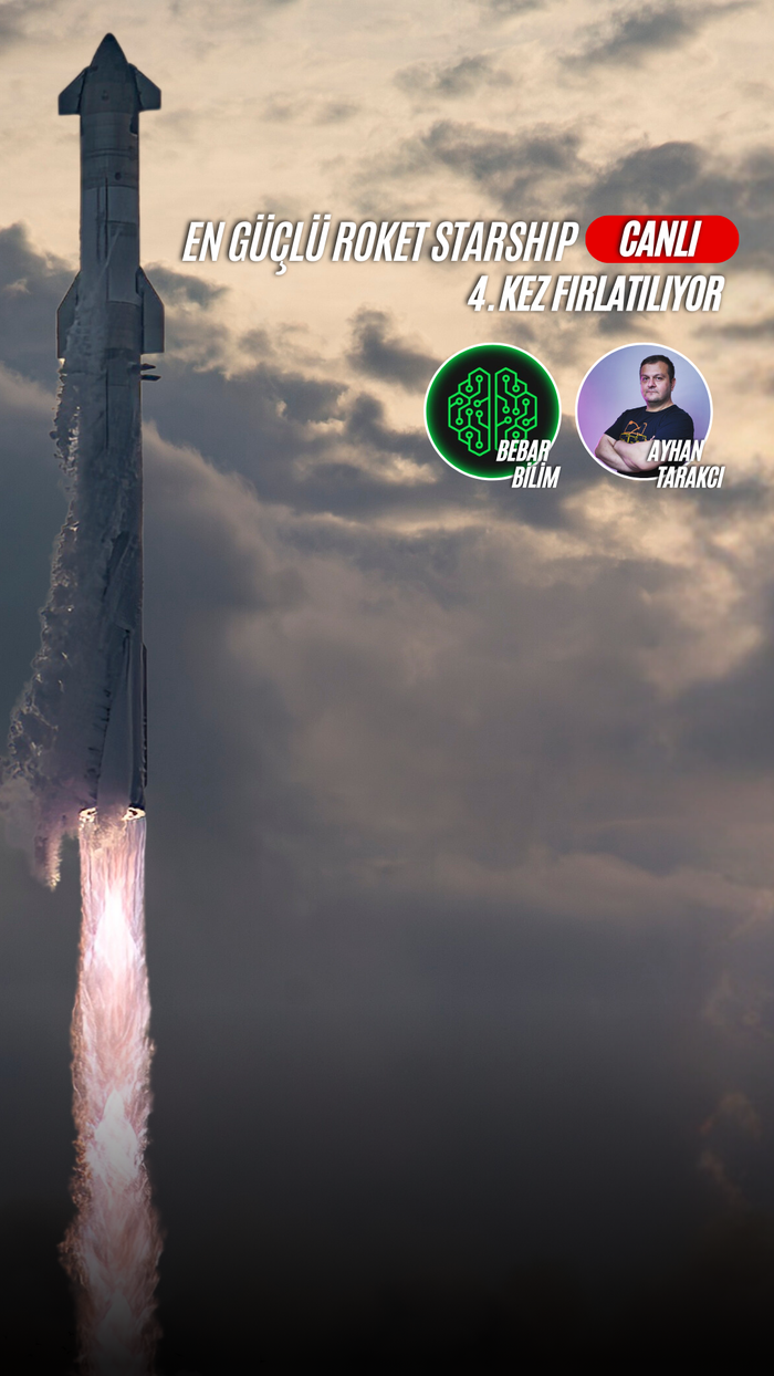 Dünya'nın En Güçlü Roketi Starship'in 4. Uçuş Denemesi | Canlı Yayın