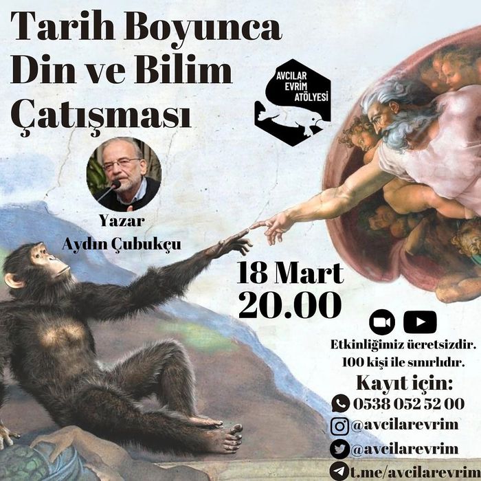 Tarih Boyunca Din ve Bilim Çatışması - Aydın Çubukçu - 18 Mart 20.00