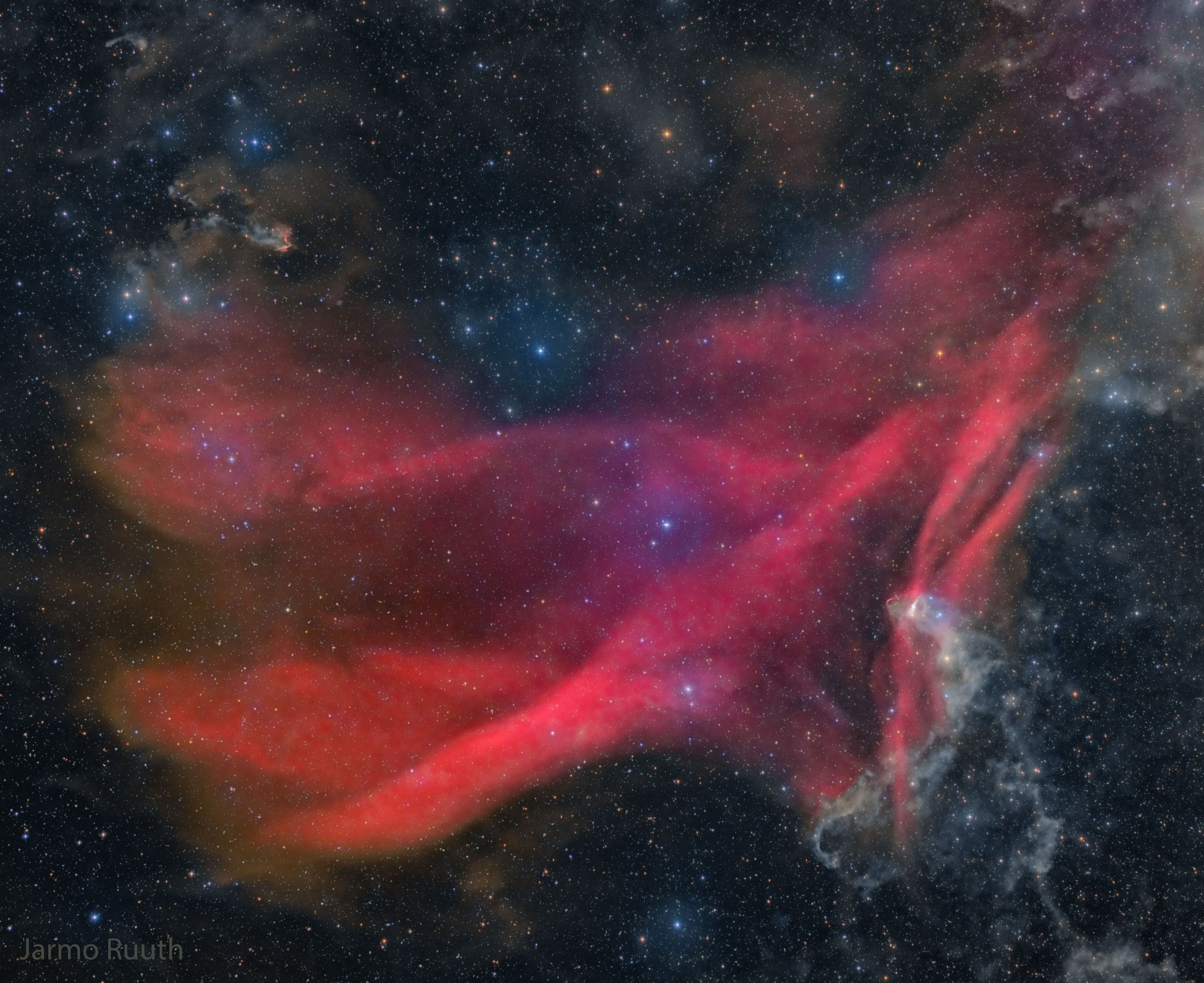  Waves of the Great Lacerta Nebula 