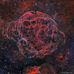  Simeis 147: Supernova Remnant 