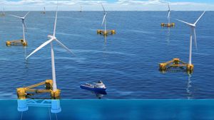 Floating Wind Farms Begin Operations After Maintenance