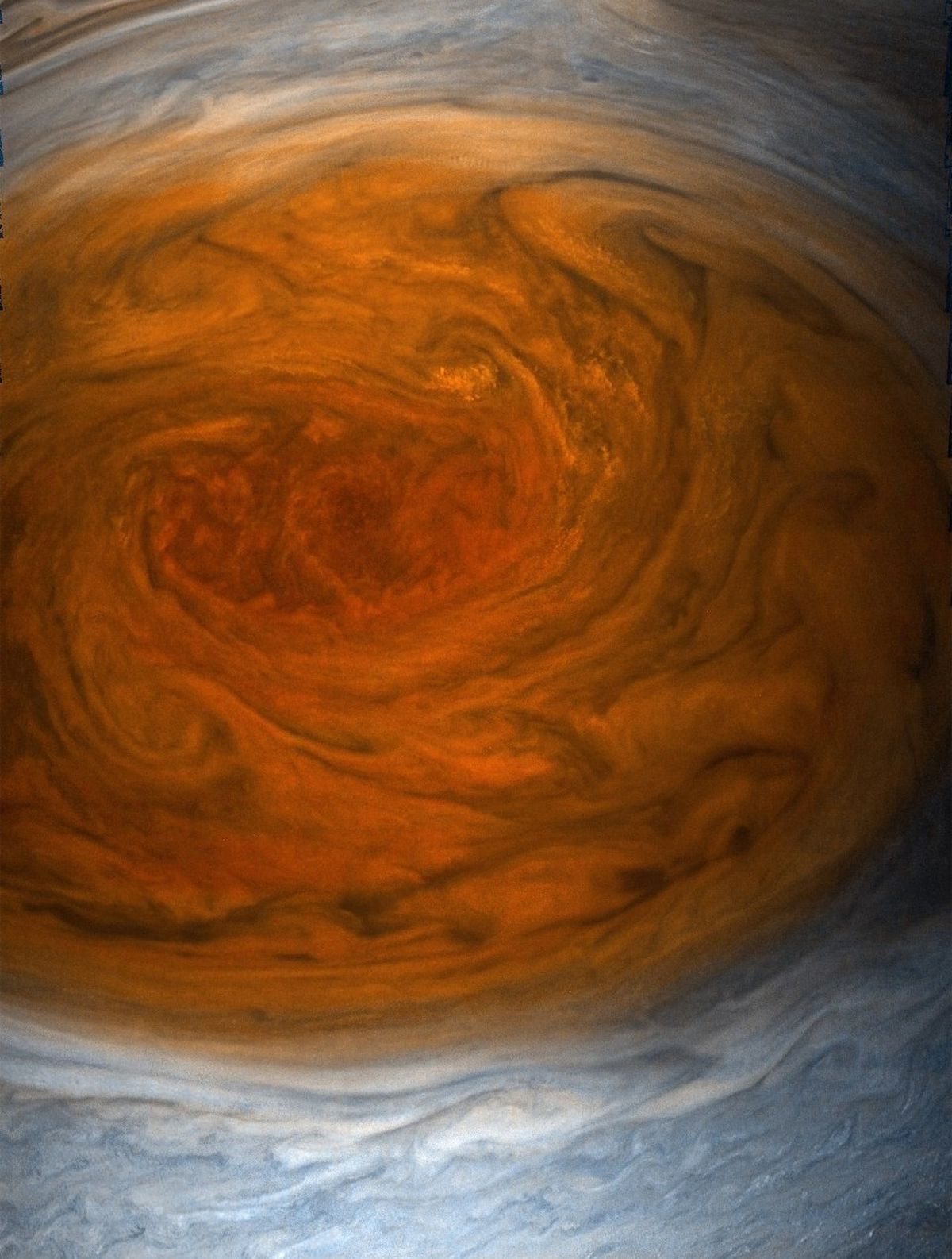  Close-up of The Great Red Spot 