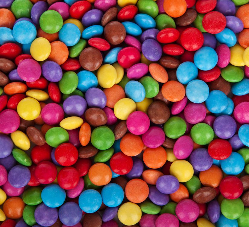 Yapay renklendiriciler şekerleme endüstrisinde sık kullanılmaktadır.