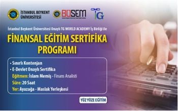 Beykent Üniversitesi Sertifikalı Finansal Eğitim - İslam Memiş