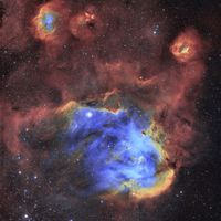 IC 2944: The Running Chicken Nebula 