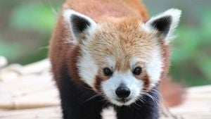 Red Panda Baby Born At Edinburgh Zoo Captivates Visitors