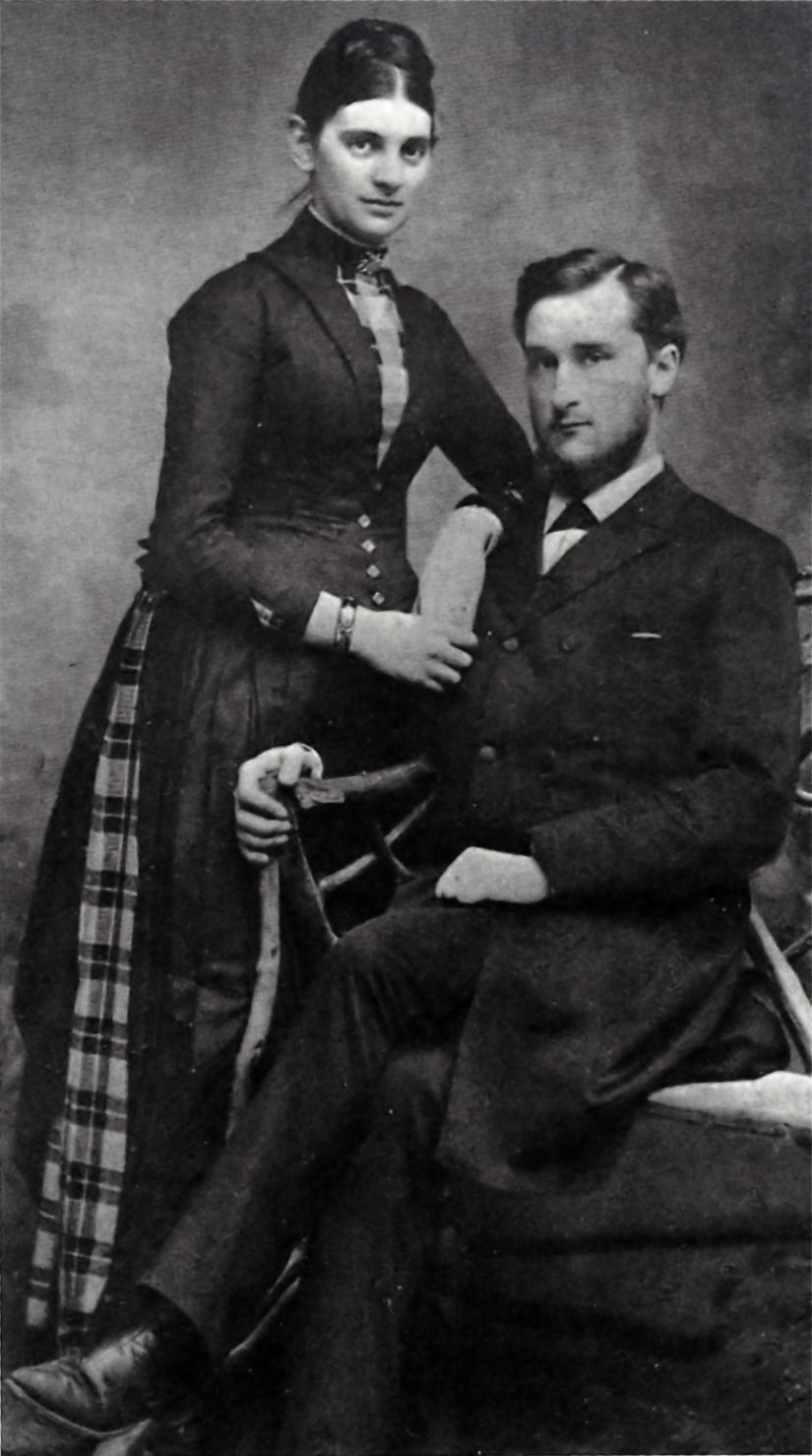 Eugene Dubois ve eşi Anna Lojenga