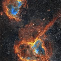  The Heart and Soul Nebulas 