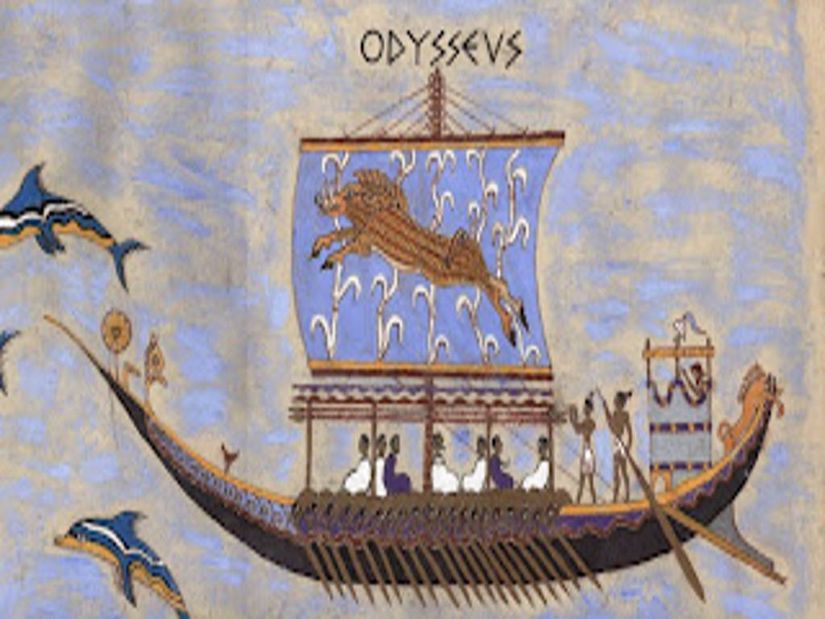 Odysseus'un gemisi.
