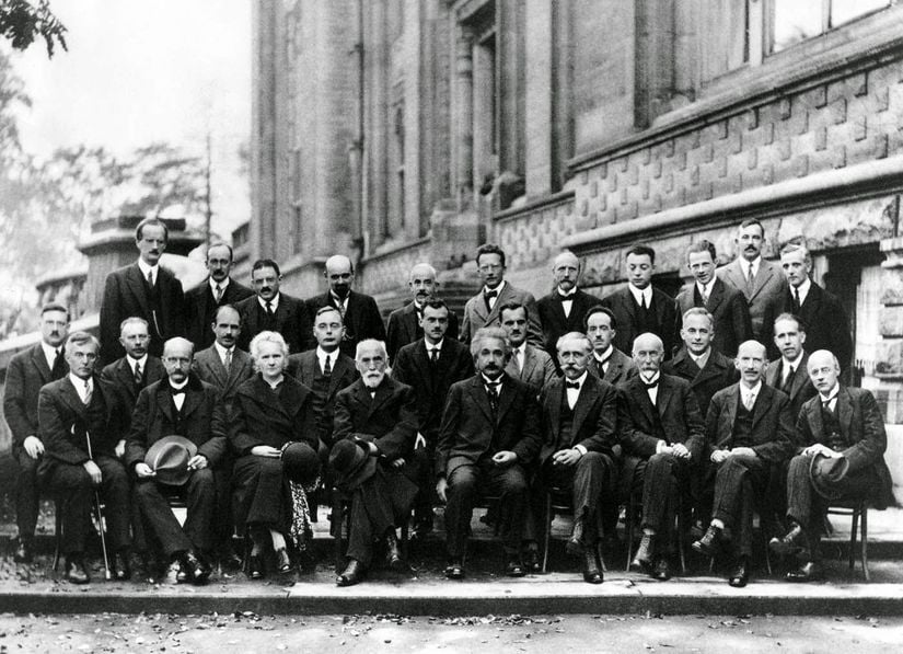 Solvay Konferansı (29 katılımcıdan 17'sinin Nobel Ödülü vardı.)