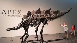 Ken Griffin Purchases Stegosaurus Fossil for $45 Million Dollars