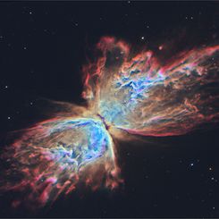  The Butterfly Nebula from Hubble 