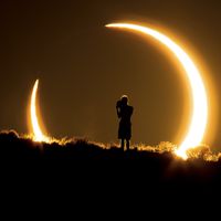  An Annular Solar Eclipse over New Mexico 