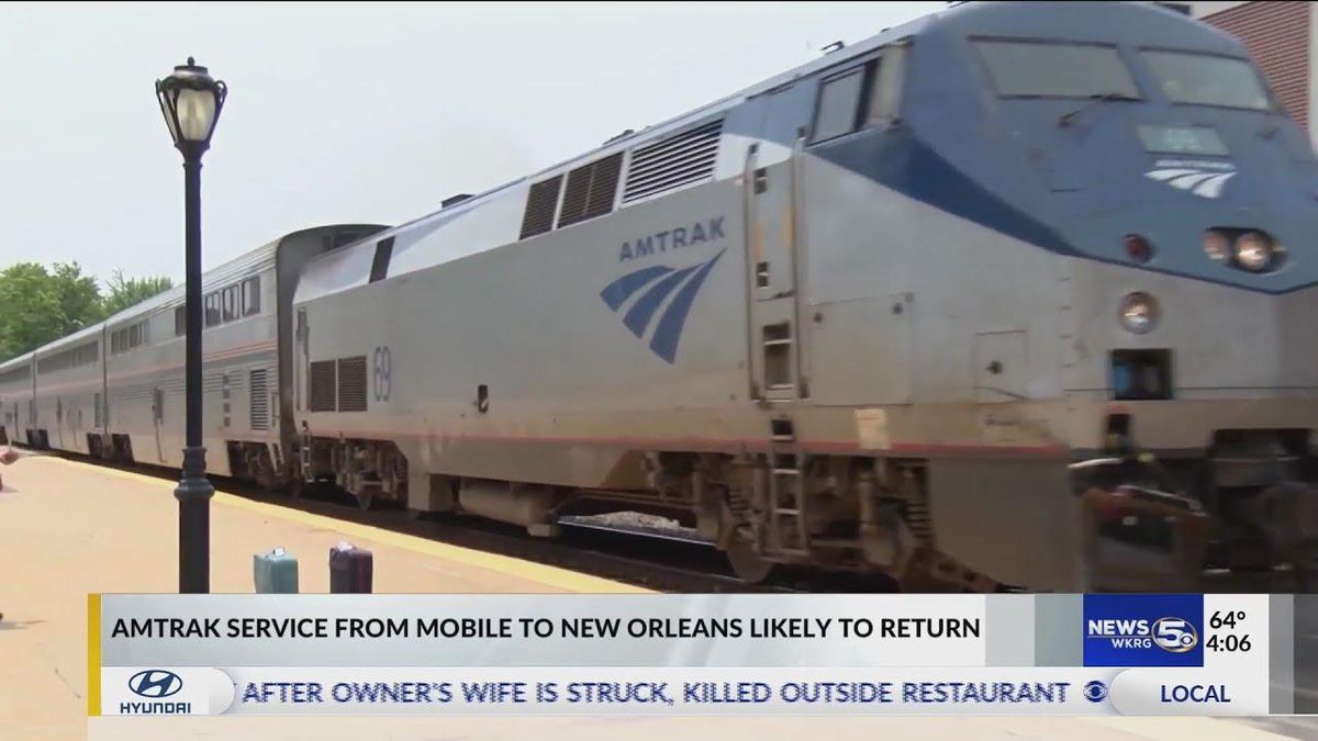 Mobile Welcomes Amtrak Back As Council Approves Gulf Coast Service