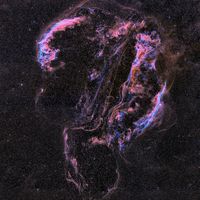  The Ghostly Veil Nebula 