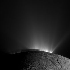  Shadows and Plumes Across Enceladus 