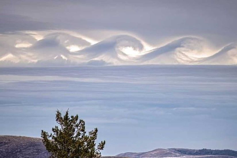 Kelvin-Helmholtz bulutları
