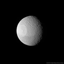  Odysseus Crater on Tethys 