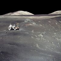  Apollo 17 at Shorty Crater 