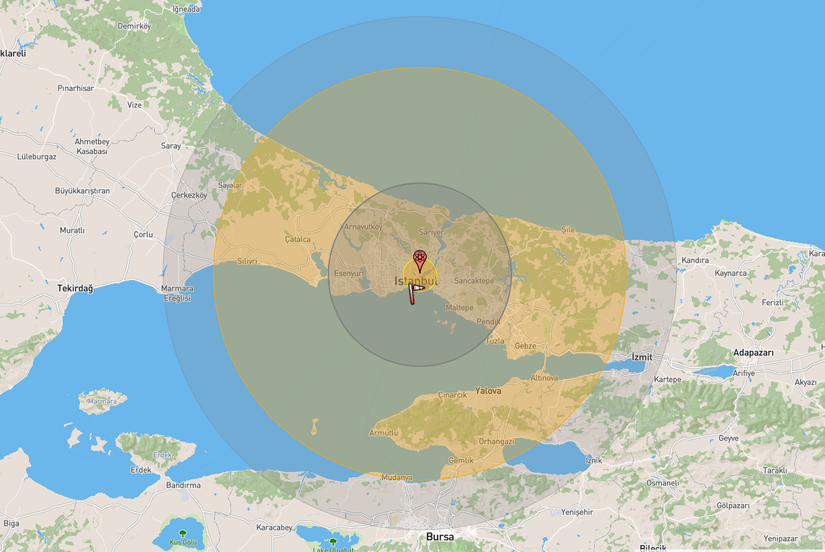 İstanbul'a bir Tsar Bombası atılacak olsaydı ne kadarlık bir alan etkilenirdi?