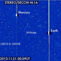 Comet ISON from STEREO