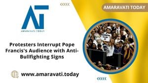 PETA Activists Demand Pope End Bullfighting Links