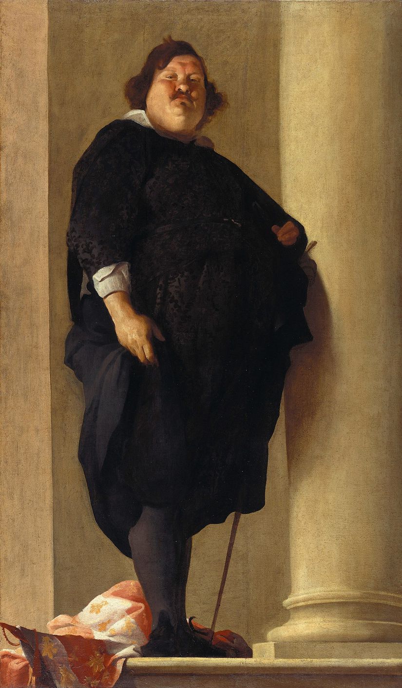 Charles Mellin'e atfedilen Toskana Generali Alessandro del Borro, 1645. Orta Çağ ve Rönesans döneminde obezite genellikle bir zenginlik işareti olarak görülüyordu ve seçkinler arasında nispeten yaygındı.