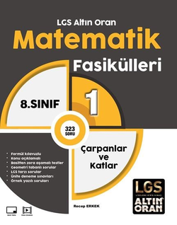 LGS ALTIN ORAN MATEMATİK FASİKÜLLERİ 1 ÇARPANLAR VE KATLAR