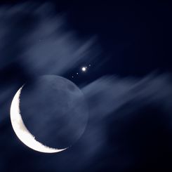  Moon Meets Jupiter 