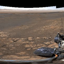  Mars Panorama from Curiosity 