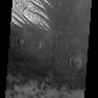  White Rock Fingers on Mars 