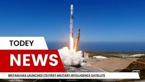 UK Military Launches First Satellite Tyche