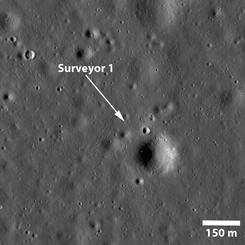  The Shadow of Surveyor 1 