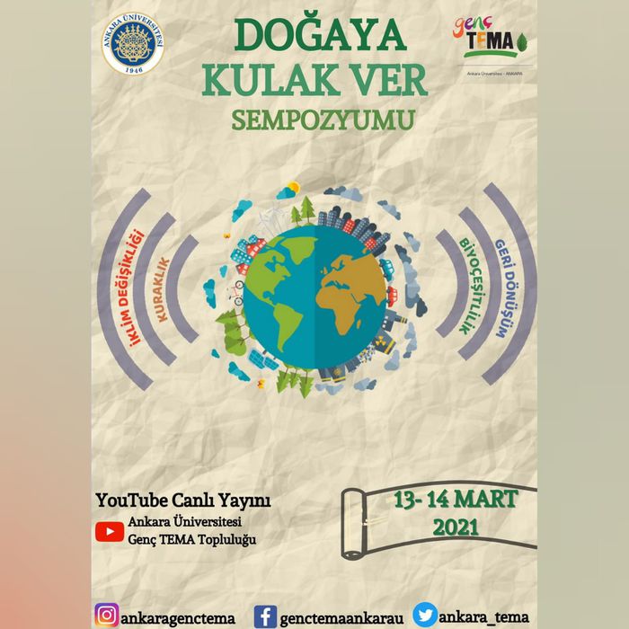 Doğaya Kulak Ver Sempozyumu (Ankara Üniversitesi Genç TEMA Topluluğu)