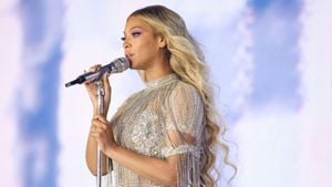 Beyoncé Champions Unity At Harris Rally