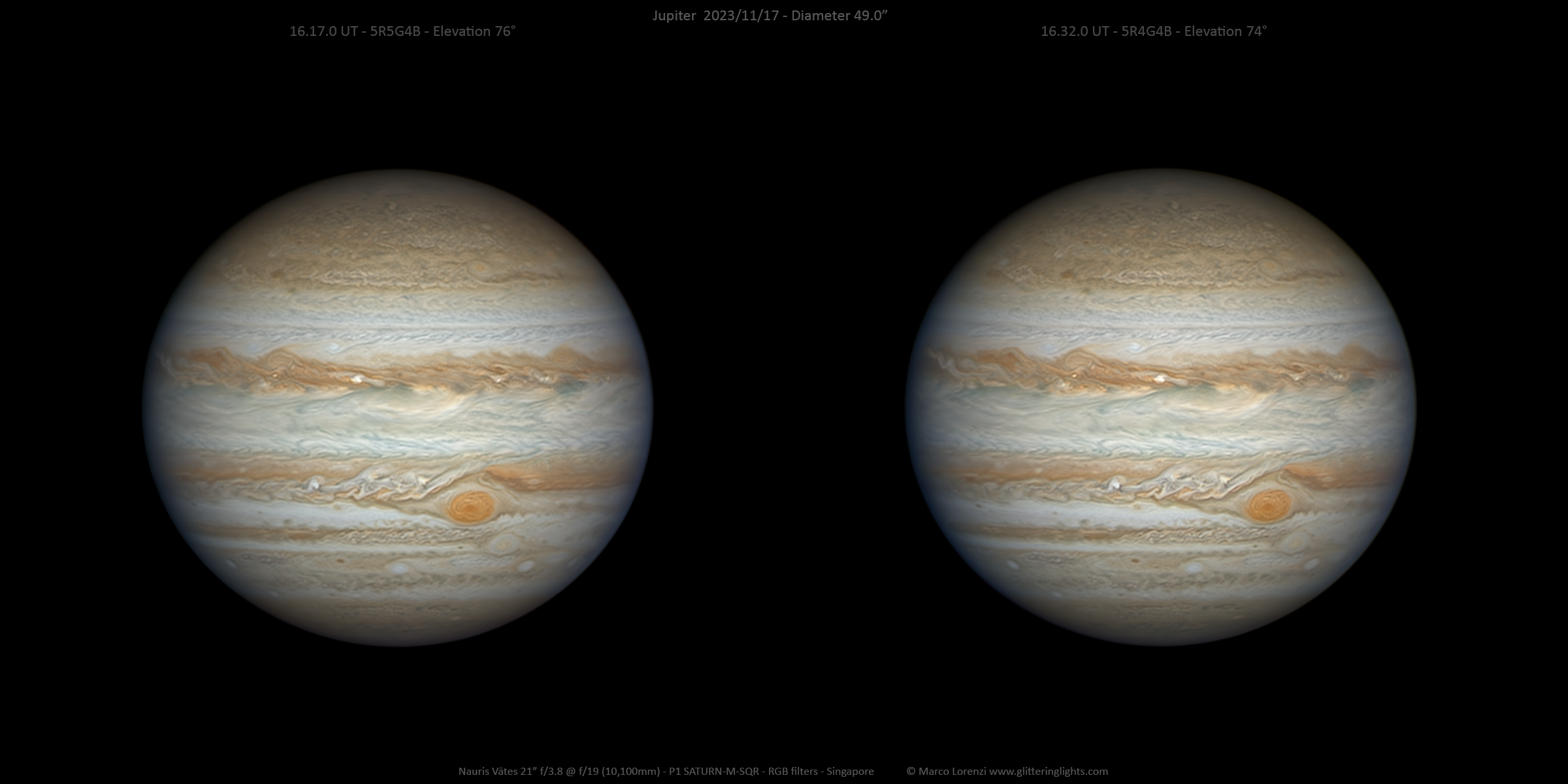  Stereo Jupiter near Opposition 
