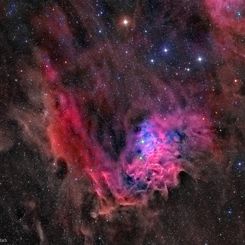  AE Aurigae and the Flaming Star Nebula 