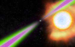 Şimdiye Kadarki Keşfedilen En Ağır Nötron Yıldızı Eşini Yiyen Bir "Kara Dul"