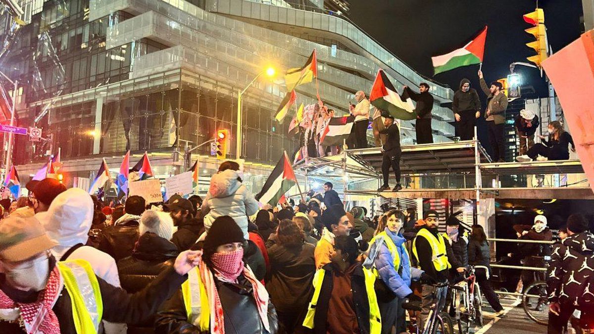 Toronto Protests Spark Debates Over Israel Hamas Conflict