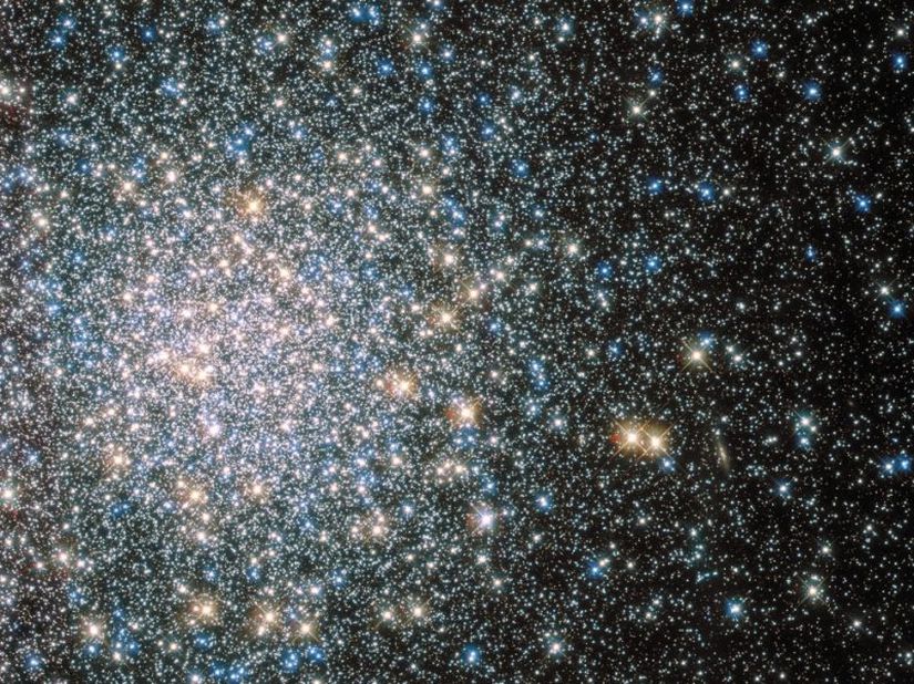 2015 yılında, Hubble Uzay Teleskobu tarafından çekilen M5 Küresel Yıldız Kümesi.