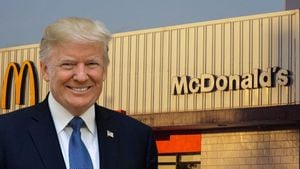 Trump Takes McDonald's Stage While Walz Rides The Wave